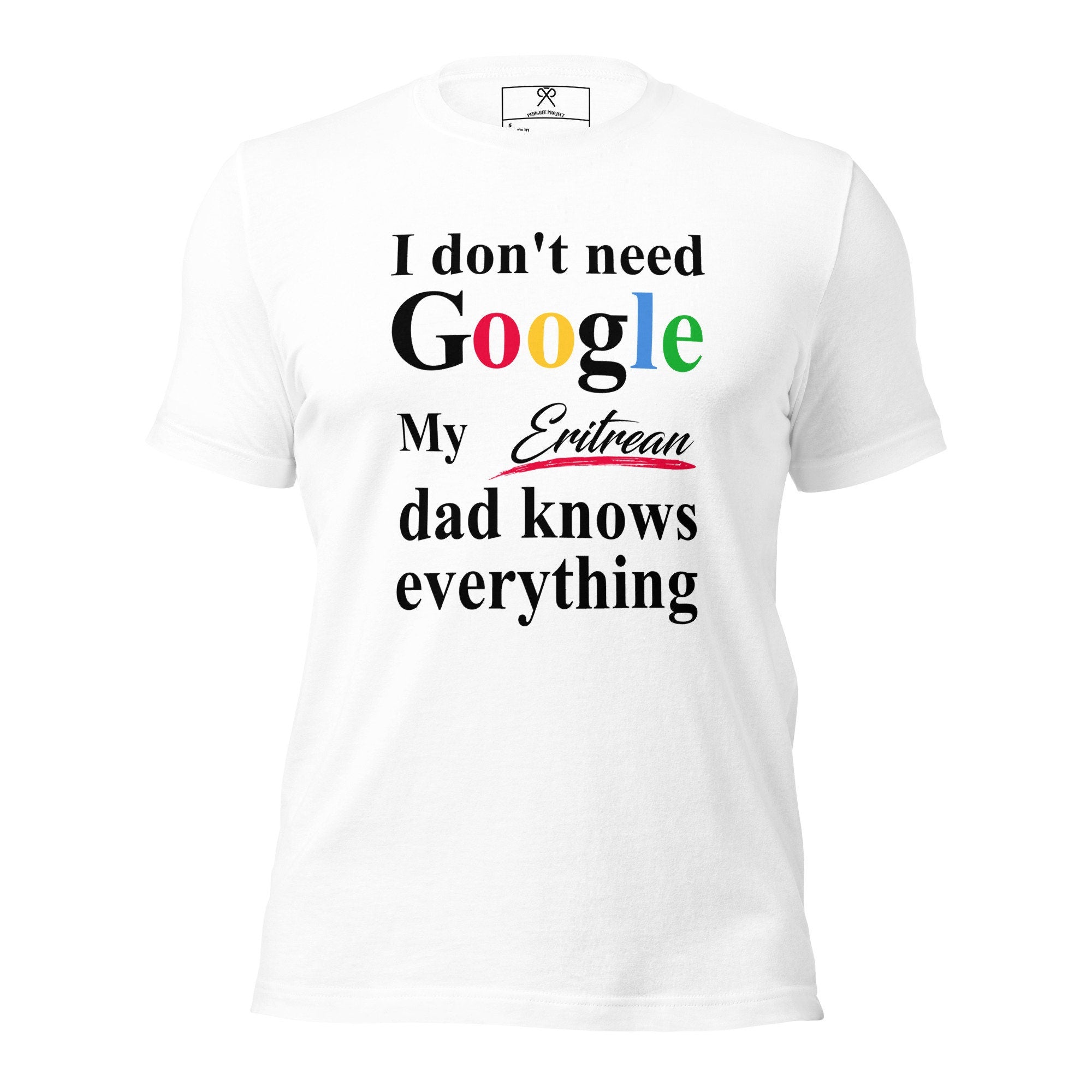 Eritrean Dad Tshirt, Funny Dad tshirt, African Dad Tshirt, Father's Day Tshirt, Couples Tshirt, African Couple.